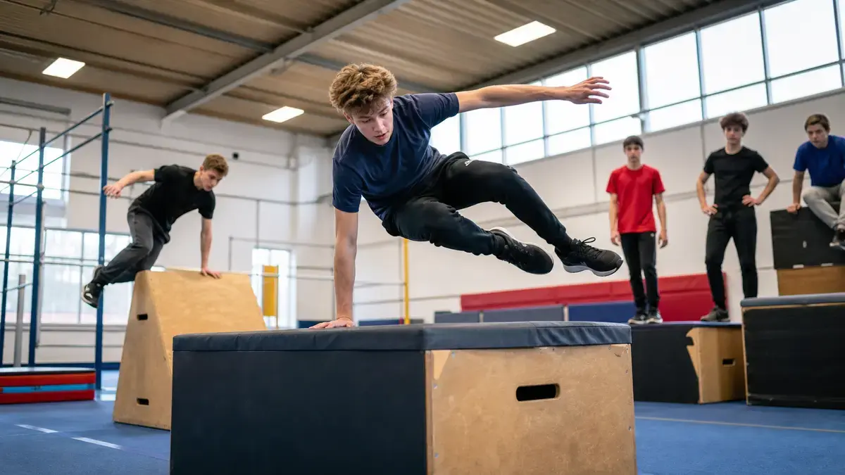 Parkour beim KSV