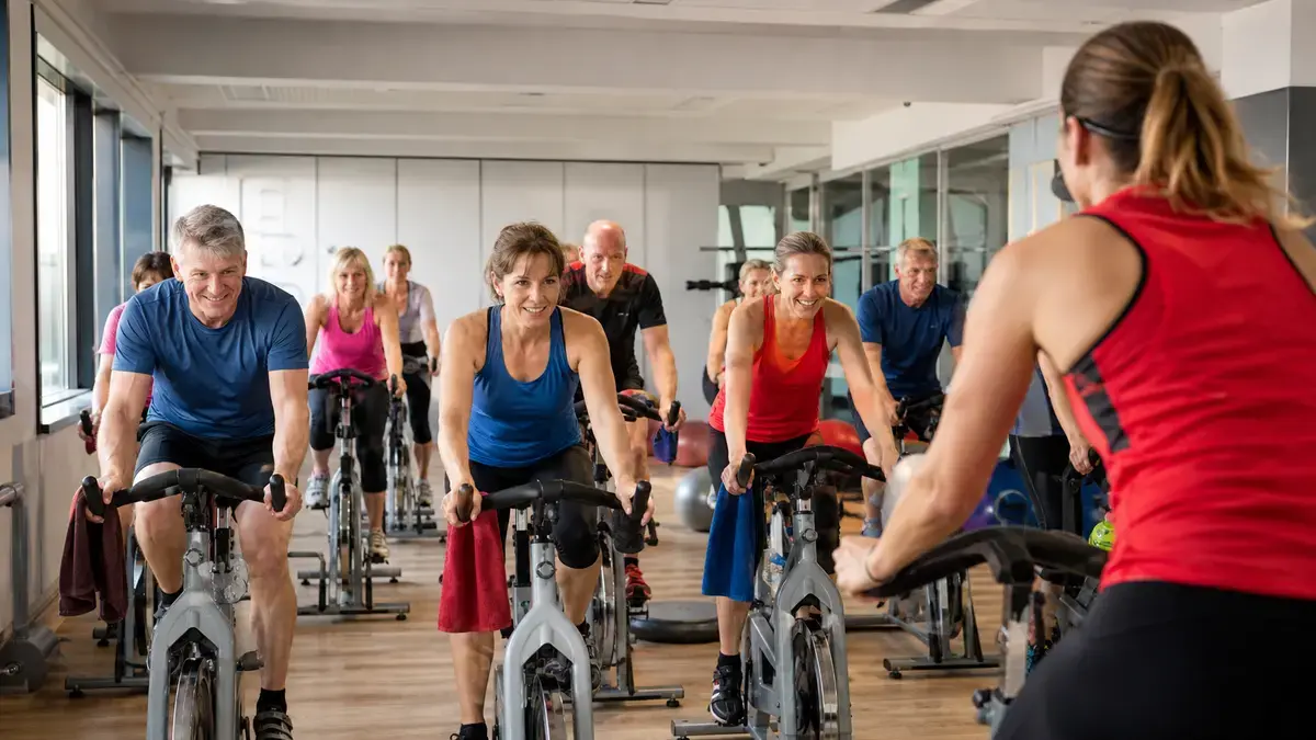 Indoorcycling beim KSV
