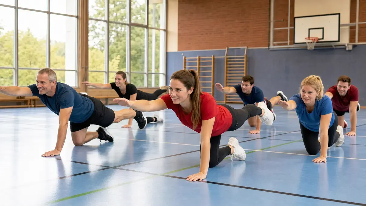 Gymnastik gem. Gruppe beim KSV